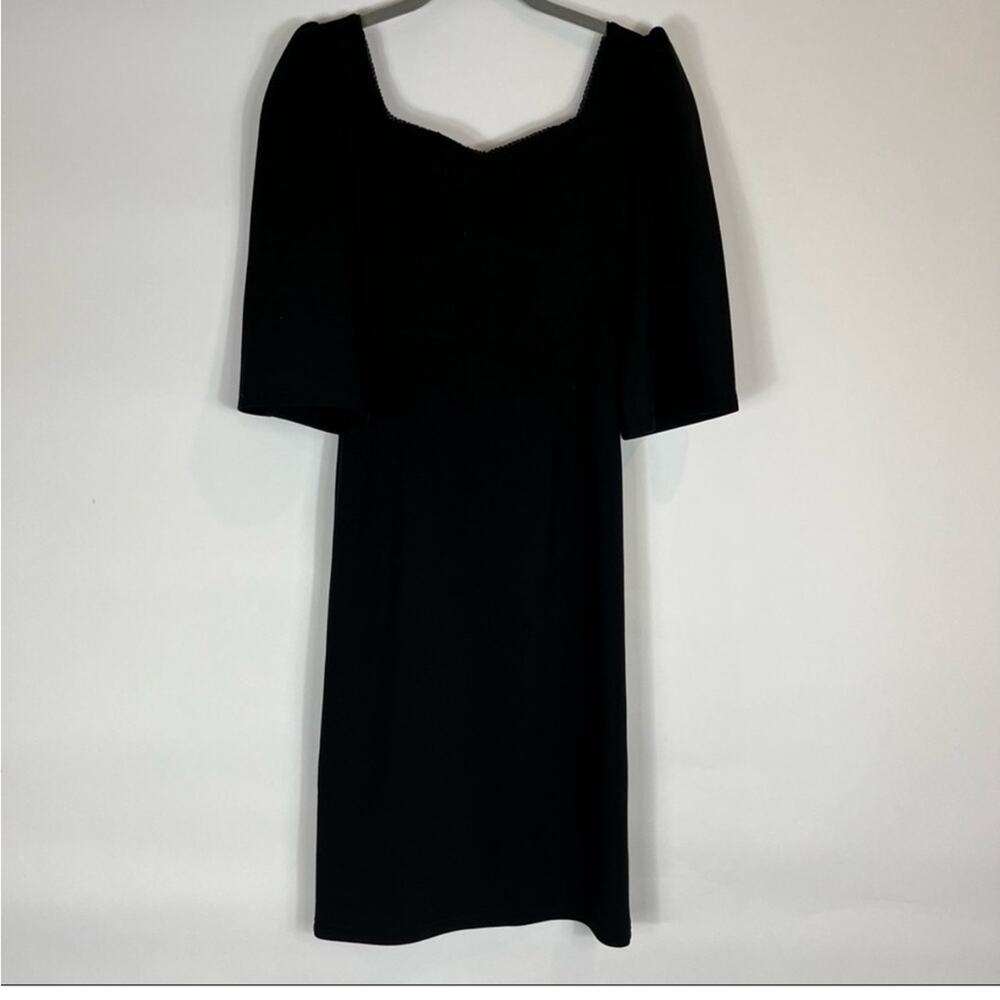 Arrogant car black structured top dress